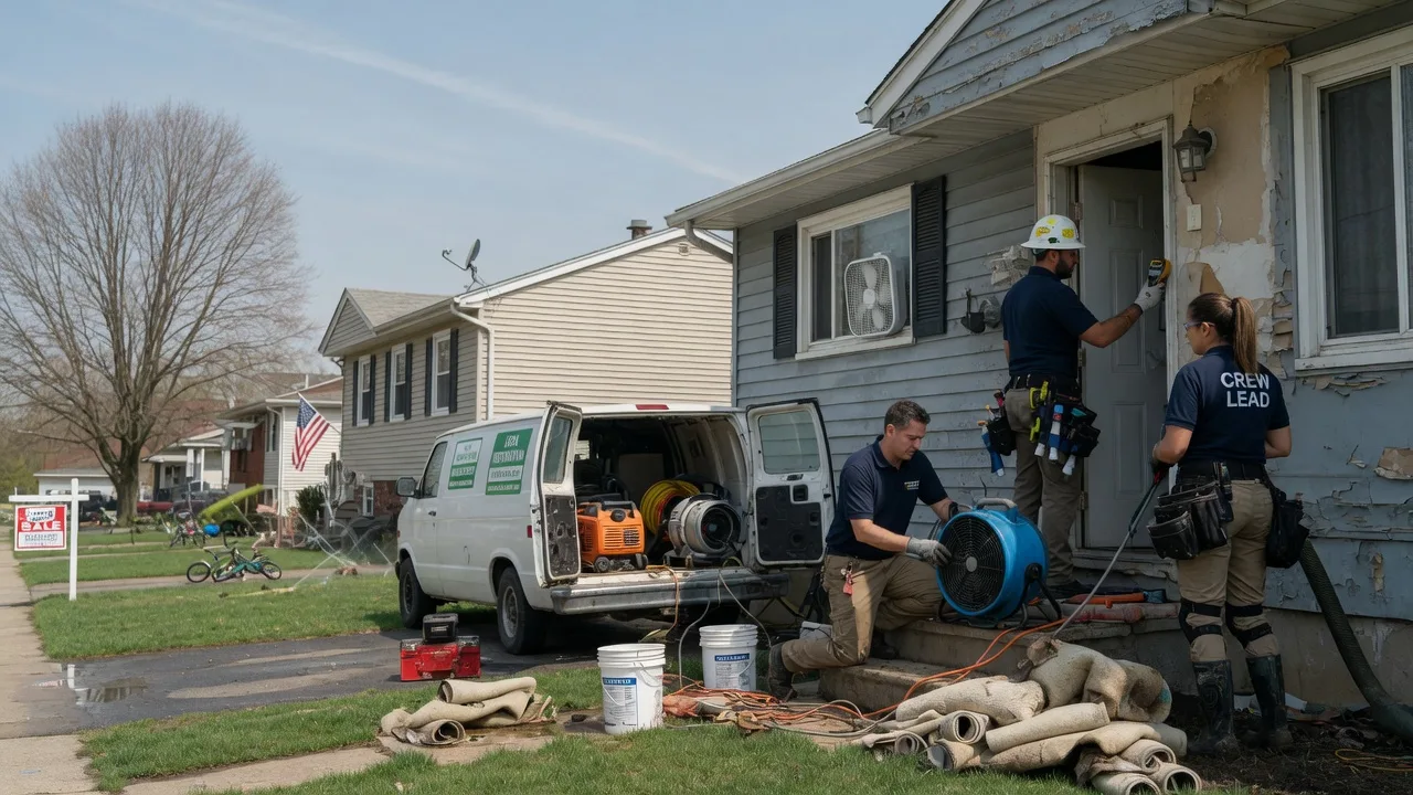 Flood Cleanup in Wood Ridge, NJ near me